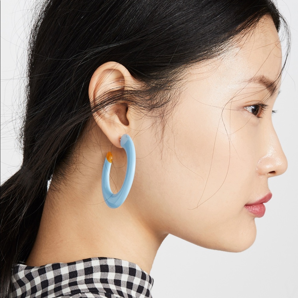 Cult Gaia Mira Hoop Earrings NEW